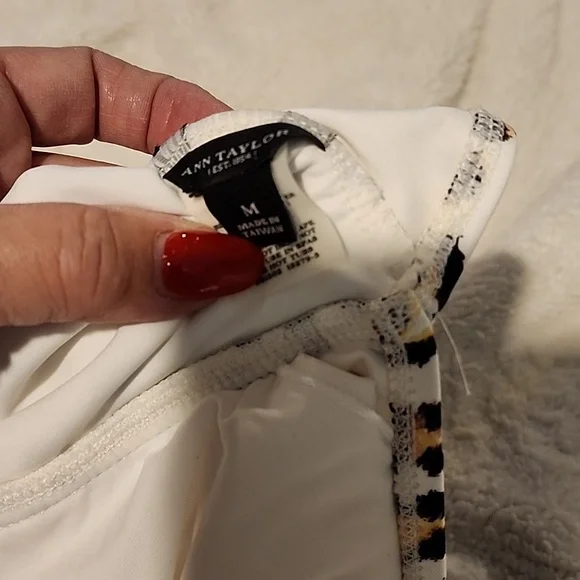 Ann Taylor leopard bathing suit - Picture 3 of 4